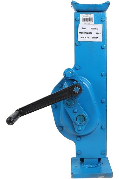 Lawazim Mechanical Jack-5Ton- Heavy-Duty Rotatable Handle Rack and Pinion Jac...