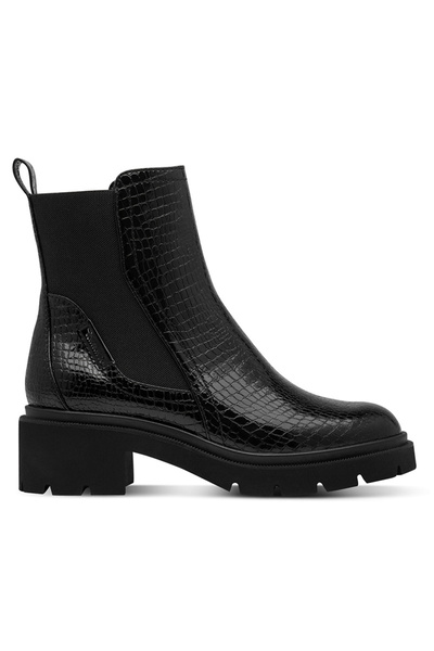 Tamaris ΓΥΝΑΙΚΕΙΟ ΜΠΟΤΑΚΙ 1-25425-47 028 BLACK CROCO
