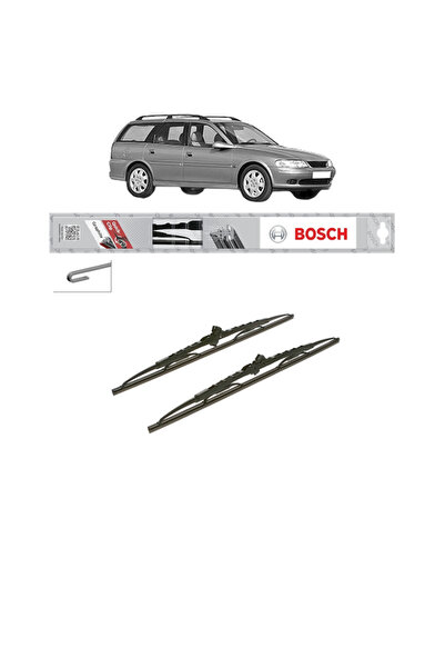 Bosch Set of 2 wipers OPEL VECTRA B Estate (J96) from 1996-2003, Classic Stan...