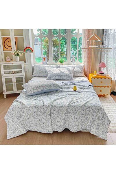 JOJO HOME Set de pilote șic, JOJO HOME, 3 piese, 100% bumbac, 200X230cm, impr...