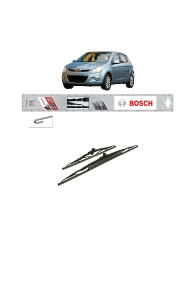 Bosch Set de 2 ștergătoare HYUNDAI i20 I (PB, PBT) din 2008-2015, Tip Standar...