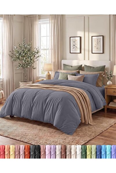 Utopia Bedding طقم غطاء لحاف كوين - 3 قطع مع 2 غطاء وسادة - من الميكروفايبر ا...