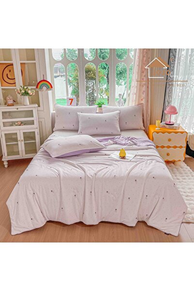 JOJO HOME Set de pilote șic, JOJO HOME, 3 piese, 100% bumbac, 200X230cm, impr...