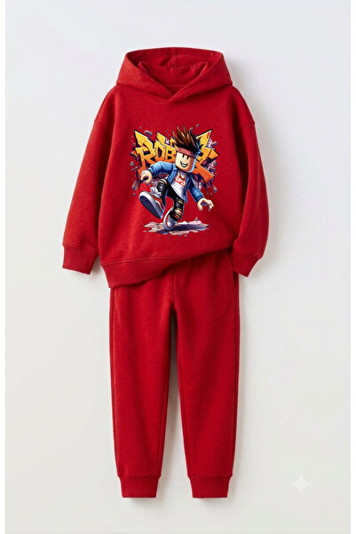 Let's Wear Roblox Premium Sweatshirt & Sweatpants Set for Kids - 2-Piece Spor...