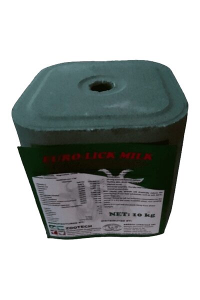 ZooTech Euro-Lick Sare minerală vitaminizată cu lapte, pentru bovine, 10 kg