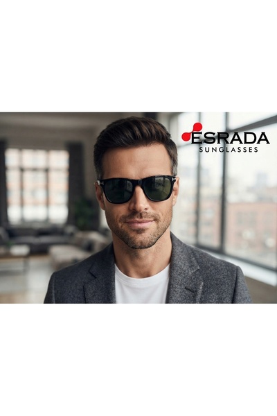 ESRADA Smart Bluetooth Glasses Uv400 Polarized Sunglasses with Microphone and Voice Translation Feature Es256