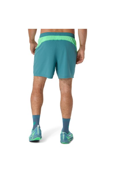 Asics PADEL COURT 7IN SHORT Erkek Parrot Green/Pure Silver Şort 2041A350-300