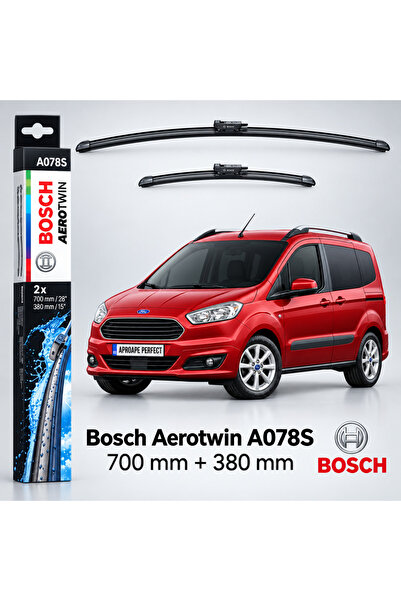 Bosch Wiper Ford Transit Courier B460 MPV 04.2014–12.2023 | A078S