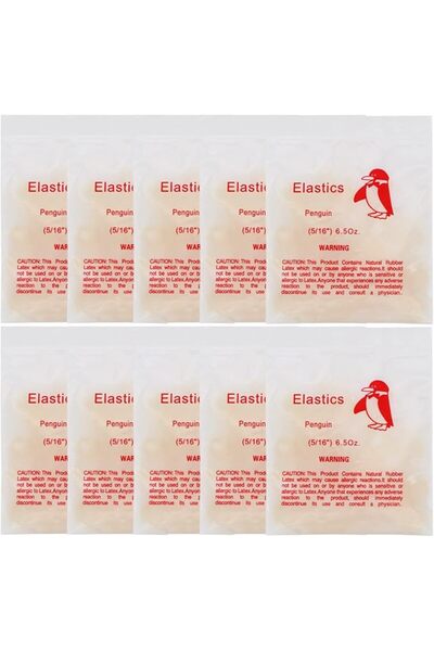 GENERAL 10Packs/1000Pcs Dental Orthodontic Elastics Latex Rubber Bands (10Bag...