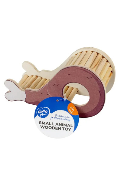 Duvo Plus Duvo+ Small Animal Wooden Play House Drumstick 20X7,8X10,5Cm, Multi...