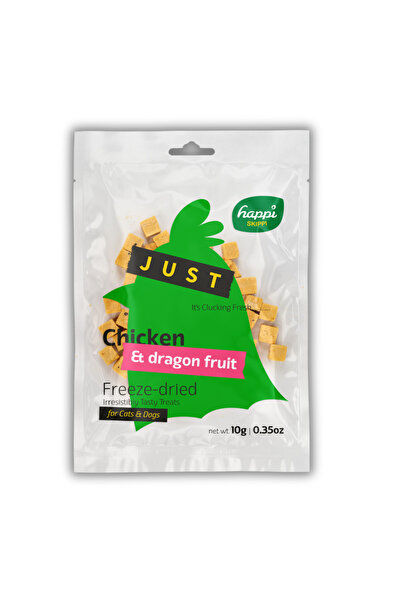 Generic Brand Happi Skippi Just Freeze-Dried Treat Chicken&Dragon Fruit For C...
