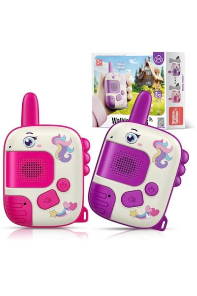 OEM Set of 2 Walkie-Talkies for Kids with Design (3+ Years)