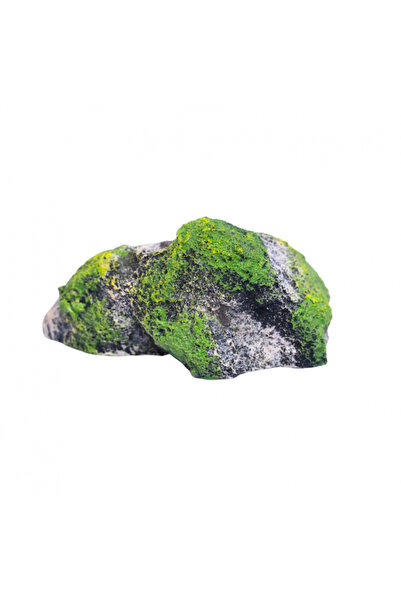 Kw Zone Resin Ornament Rock Aquarium Decoration, 12.5X6.5X6Cm (S)