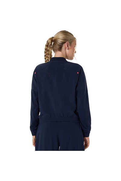 Asics MATCH JACKET Kadın Raw Indigo Ceket 2042A421-400