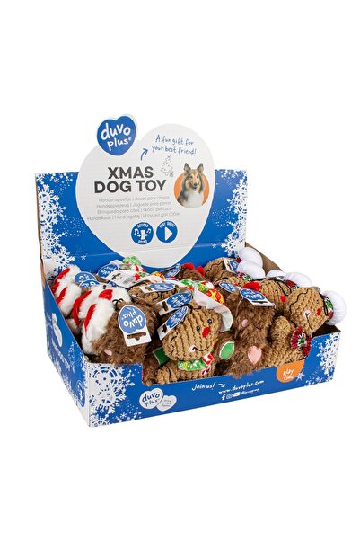 Duvo Plus Duvo+ Xmas Plush Gingerbread Men 19X15X6Cm - Display Mixed Colors