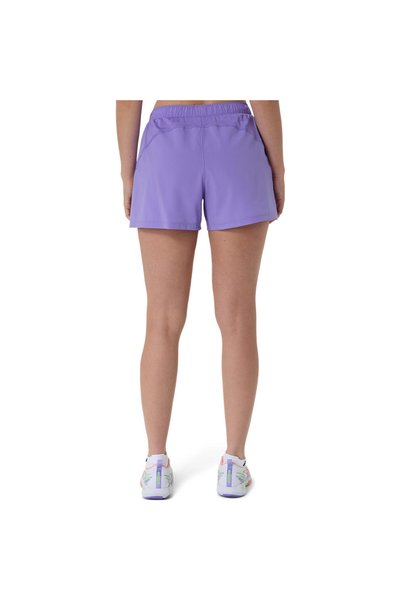 Asics PADEL COURT 2-N-1 SHORT Kadın Dark Aubergine/Black Şort 2042A382-501