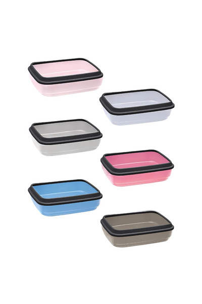 IMAC Jerry-Litter Trays For Cats-With Border-Assorted [Dimension - 50 X 40 X ...