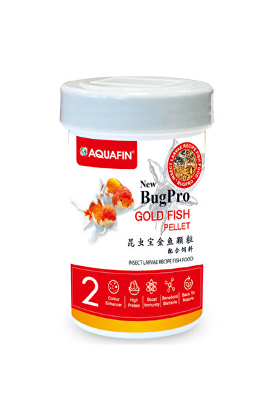 Kw Zone Aquafin Bugpro Gold Fish Pellet 100Ml