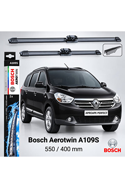 Bosch Wipers Renault Lodgy JS 1.5 dCi 2015–2018 | A109S