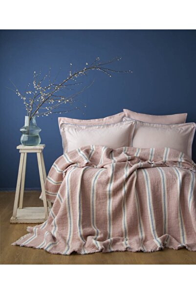 Apricitas HOME Double Single Bedspread Line Pudra