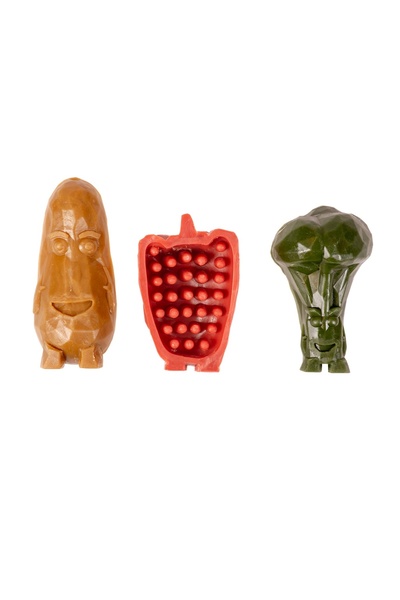 Duvo Plus Duvo+ Garden Bites Veggie Friends L -11Cm-90G -Mixed Colors [Moq:6Pcs]