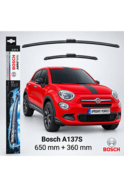 Bosch Υαλοκαθαριστήρες Fiat 500X (334) από 11.2014 χωρίς αισθητήρα βροχής |  ...