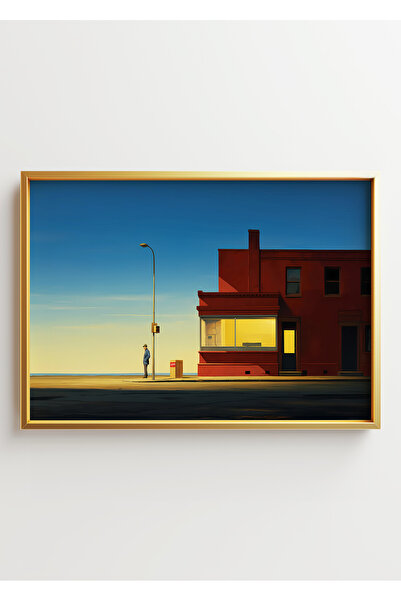 ARTHOUSECOLLECTIVE Colecția Edward Hopper - Orizontal - Poster fără ramă