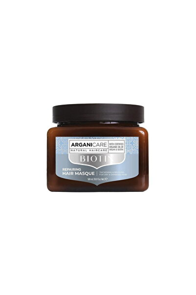 Arganicare Биотин, Крем-маска за третиране на коса, Възстановяваща, 500 мл