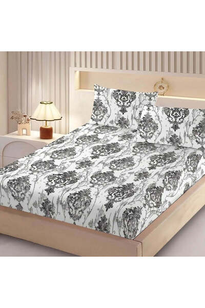 Ralex Set cearșaf cu elastic și 2 fețe de pernă, finet, 160x200 / 180x200 cm,...
