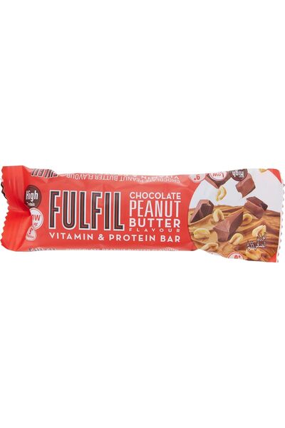 Fulfil Chocolate Peanut Butter Vitamin & Protein Bar, 55 g