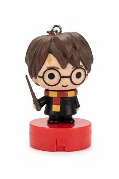 Harry Potter 3D Character Figure Keychain with Wand & Display Base with Candy...