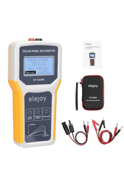 EACAM 1600W Photovoltaic Panel Multimeter Solar Panel MPPT Tester Open Circui...