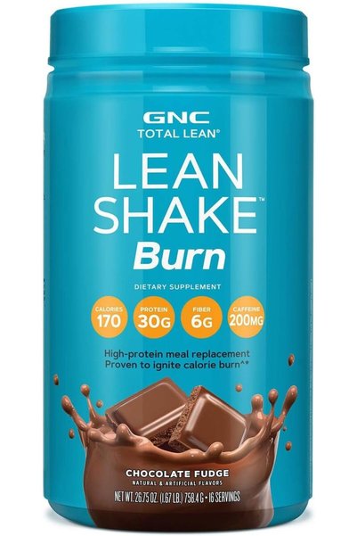 G.N.C GNC Total Lean | Lean Shake Burn, Protein Powder | Hunger Satisfying, H...