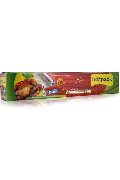Hotpack ورق ألومنيوم، 45 سم، 1 وحدة