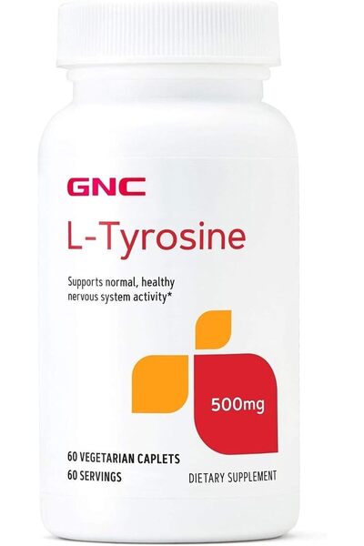 G.N.C GNC L-Tyrosine 500mg, Supports Normal, Healthy Nervous System Activity