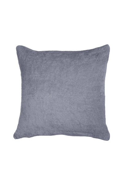 Karo Fata de perna, Karo, Bumbac/Poliester, 40 x 40 cm, 200 g/m2, Gri grafit