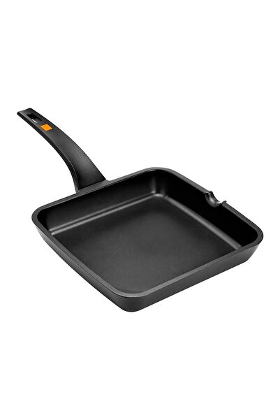 Bra Square grill pan, aluminium, 28 × 28 cm, "Efficient" -