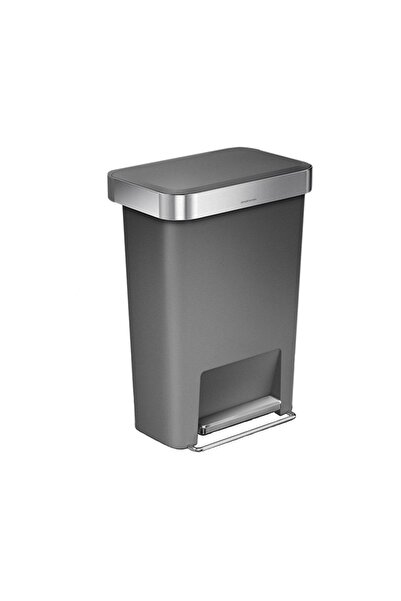 Simplehuman Pedal trash can, 45 L, plastic -