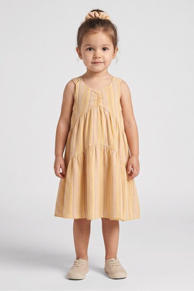 JASON WU Toddlers Girl 2 Pieces Stripe Casual Dress And Headband Set, Multicolor