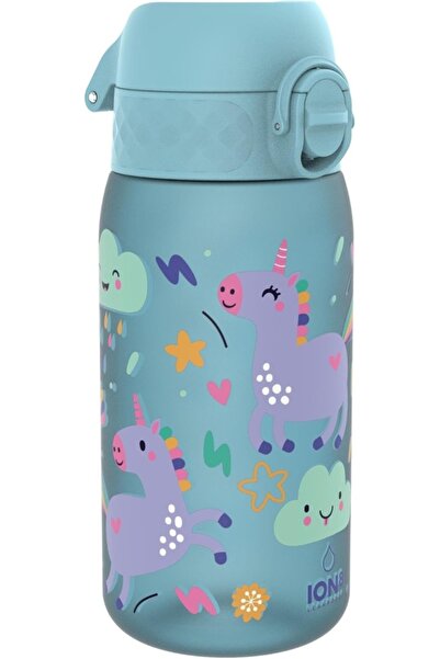 Type-C Sticlă de apă pentru copii ION8 350 ml, Etanșă, Capac cu deschidere ra...