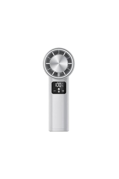 trands Portable High Speed Cooling Fan Silver Colored FS1263
