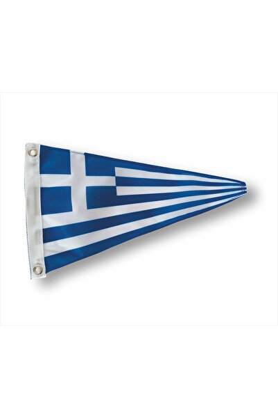 HL Ελληνική τριγωνική σημαία 25 επί 50 εκ. 12645