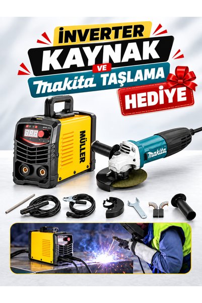 Pro Müller Germany 201sx Çift Kartlı Hava Soğutmalı Invertec Compact Kaynak M...