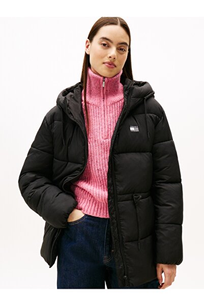 Tommy Hilfiger Tjw Hooded Midi Puffer Jacket