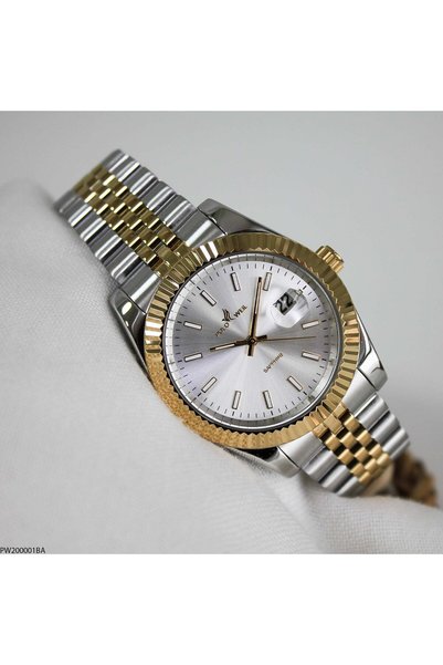 Polo Weil Pw200001Ba Men's Wristwatch with Steel Strap