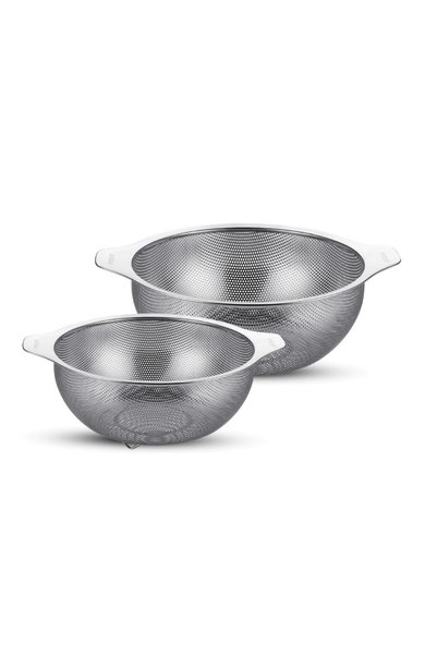 Arshia 2-piece Stainless Steel Colander Set