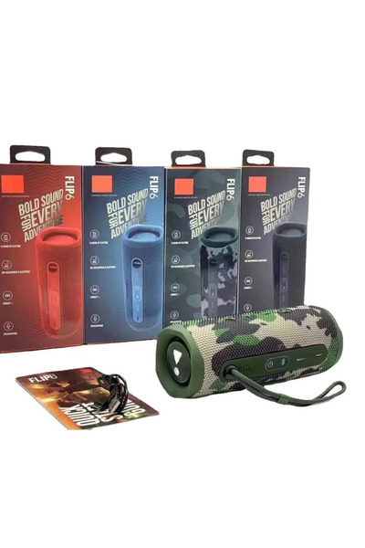 EN GROSS Boxă portabilă Flip6 rezistentă la apă 5W