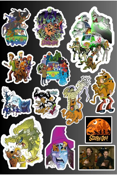 TİWO DİJİTAL HALLOWEEN CADILAR BAYRAMI SCOOBY DOO TEMALI YÜKSEK KALİTE BASKI ...