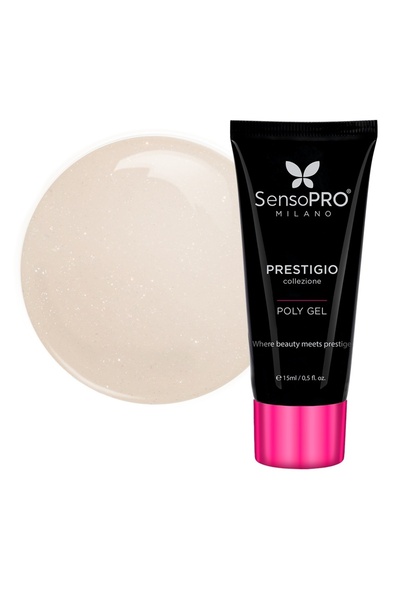 SensoPRO Milano Polygel PRESTIGIO - Latte Bubble, 15ml
