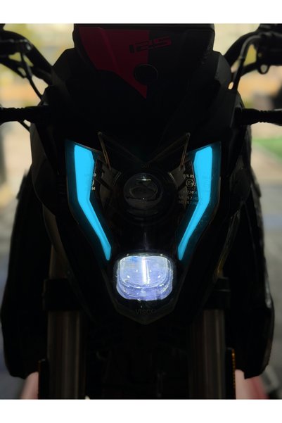 Banxtre Falcon S188 Salvador Motosiklet için Hazır Kesim Far Renklendirme Far...